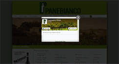 Desktop Screenshot of panebiancowines.com